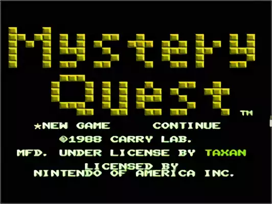 Image n° 11 - titles : Mystery Quest