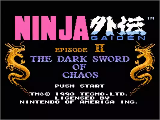 Image n° 11 - titles : Ninja Gaiden II - The Dark Sword of Chaos