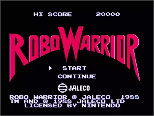 Image n° 11 - titles : RoboWarrior