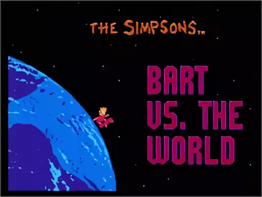 Image n° 6 - titles : Simpsons - Bart vs World