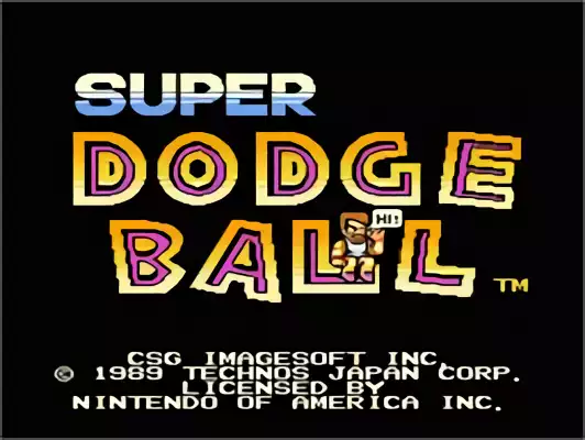 Image n° 11 - titles : Super Dodge Ball