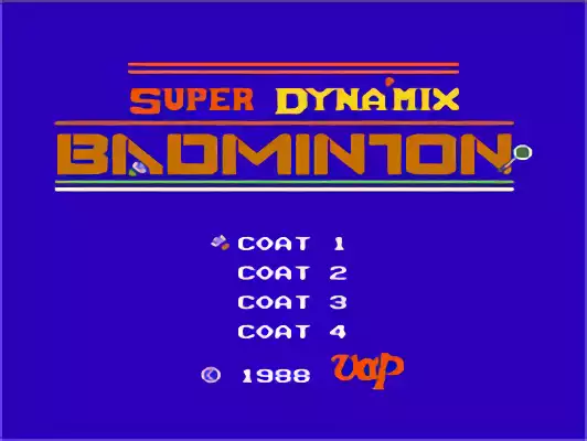 Image n° 4 - titles : Super Dyna'mix Badminton