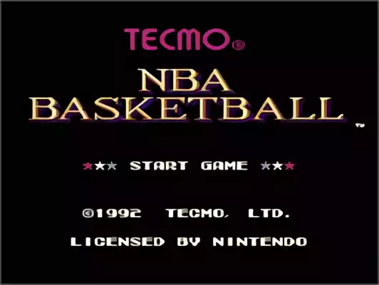 Image n° 6 - titles : Tecmo NBA Basketball