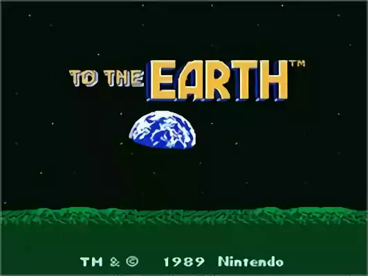 Image n° 11 - titles : To the Earth