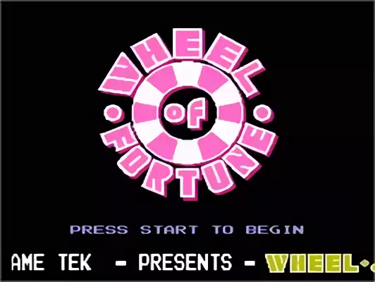 Image n° 6 - titles : Wheel of Fortune - Starring Vanna White