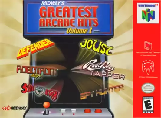 Image n° 1 - box : Midway's Greatest Arcade Hits - Volume 1