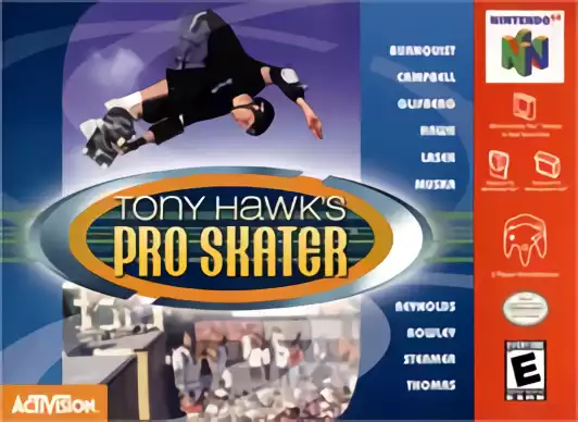 Image n° 1 - box : Tony Hawk's Pro Skater
