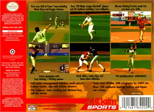Image n° 2 - boxback : All-Star Baseball 2001