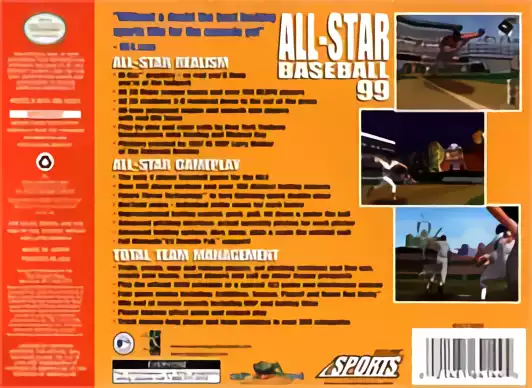 Image n° 2 - boxback : All-Star Baseball 99