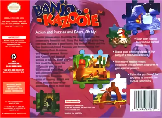 Image n° 2 - boxback : Banjo-Kazooie