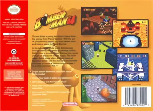 Image n° 2 - boxback : Bomberman 64 - The Second Attack!