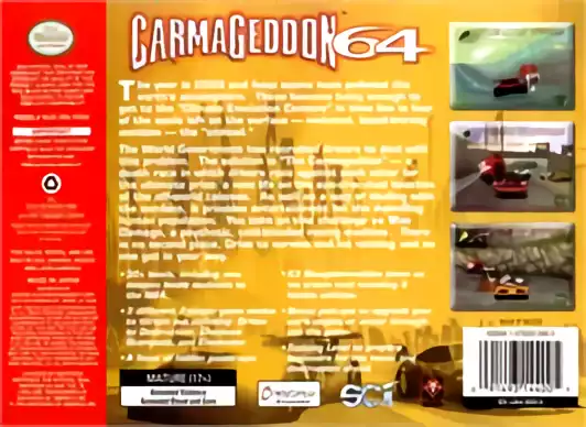 Image n° 2 - boxback : Carmageddon 64