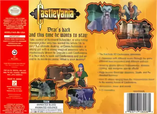 Image n° 2 - boxback : Castlevania