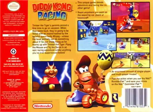 Image n° 2 - boxback : Diddy Kong Racing