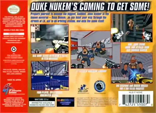Image n° 2 - boxback : Duke Nukem 64