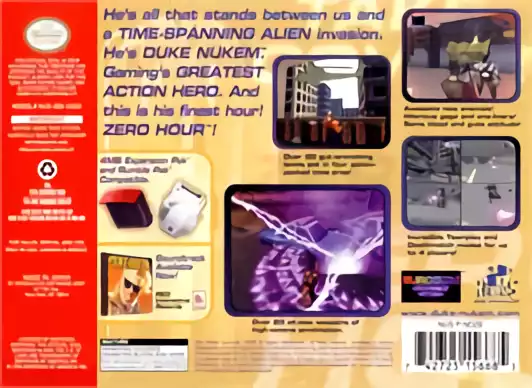 Image n° 2 - boxback : Duke Nukem - Zero Hour