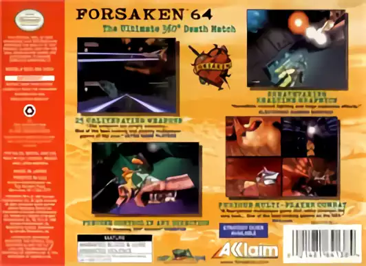 Image n° 2 - boxback : Forsaken 64