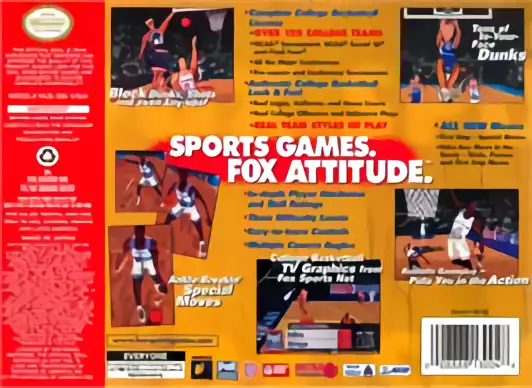 Image n° 2 - boxback : Fox Sports College Hoops '99