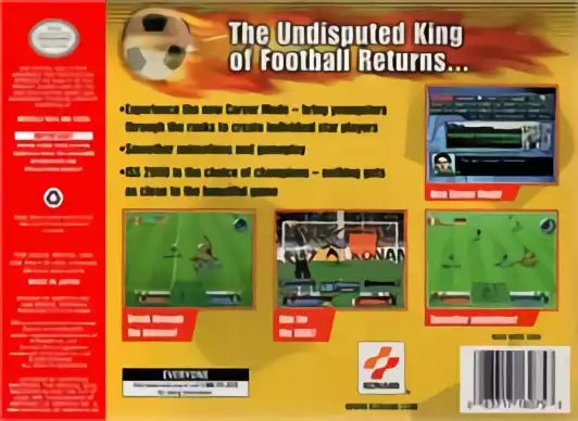 Image n° 2 - boxback : International Superstar Soccer 64