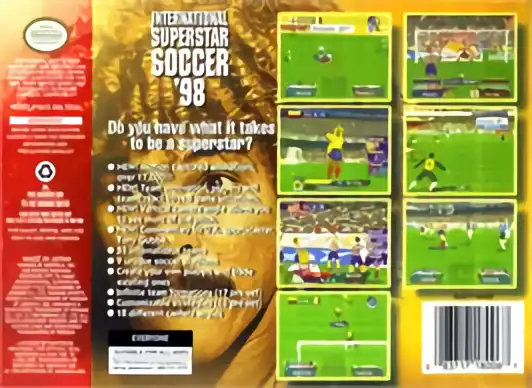 Image n° 2 - boxback : International Superstar Soccer '98