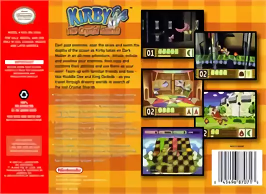 Image n° 2 - boxback : Kirby 64 - The Crystal Shards