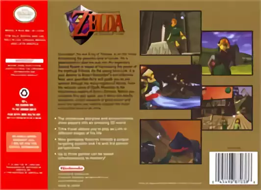 Image n° 2 - boxback : Legend of Zelda, The - Ocarina of Time