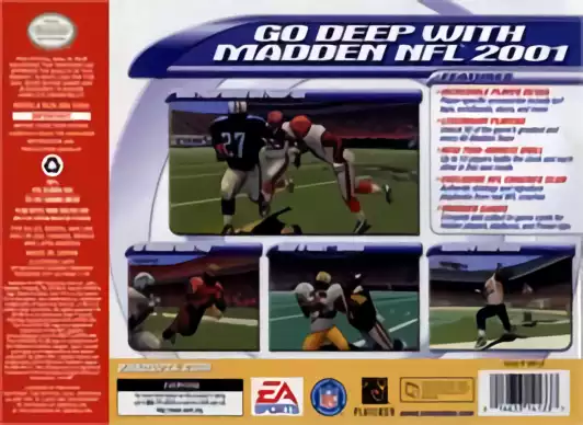 Image n° 2 - boxback : Madden NFL 2001