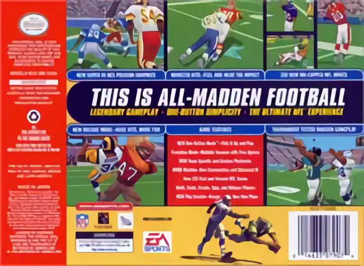 Image n° 2 - boxback : Madden NFL 99