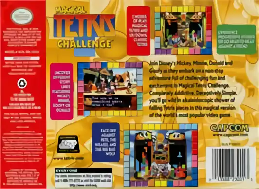 Image n° 2 - boxback : Magical Tetris Challenge