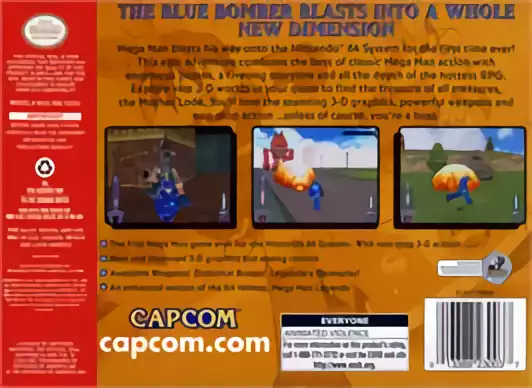 Image n° 2 - boxback : Mega Man 64