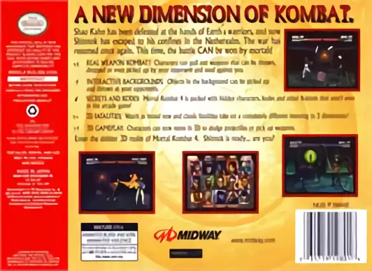 Image n° 2 - boxback : Mortal Kombat 4