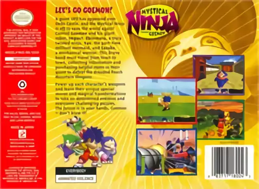 Image n° 3 - boxback : Mystical Ninja Starring Goemon