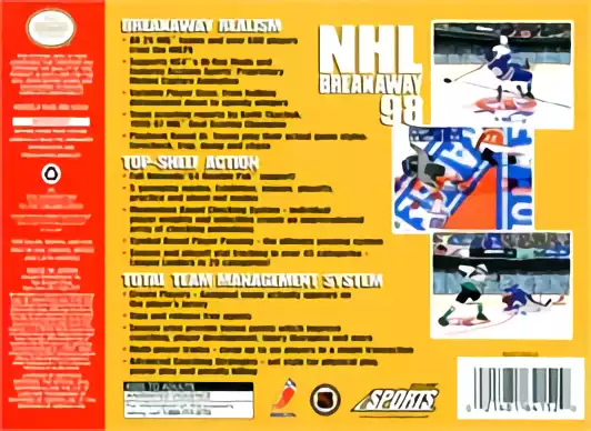 Image n° 2 - boxback : NHL Breakaway 98