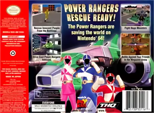 Image n° 2 - boxback : Power Rangers - Lightspeed Rescue