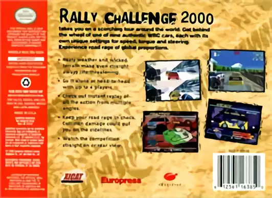 Image n° 2 - boxback : Rally Challenge 2000