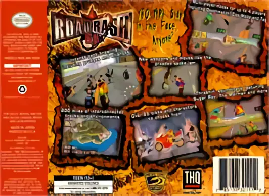 Image n° 2 - boxback : Road Rash 64