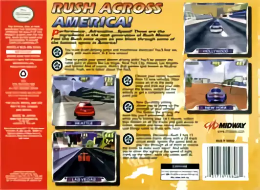 Image n° 2 - boxback : Rush 2 - Extreme Racing USA