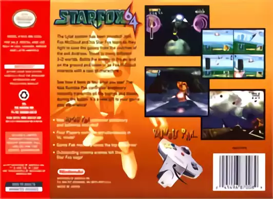 Image n° 2 - boxback : Star Fox 64