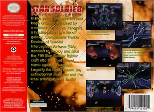 Image n° 2 - boxback : Star Soldier - Vanishing Earth