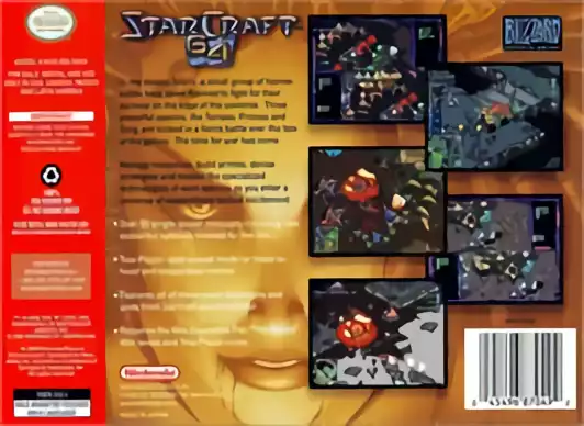 Image n° 2 - boxback : StarCraft 64