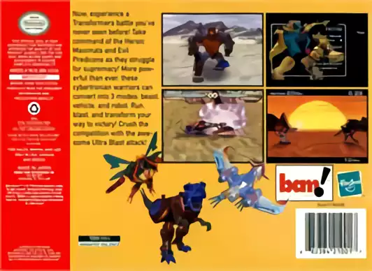 Image n° 2 - boxback : Transformers - Beast Wars Transmetals