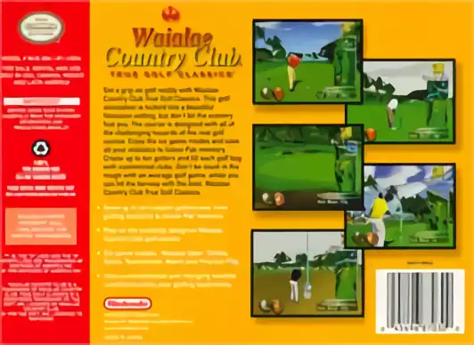 Image n° 2 - boxback : Waialae Country Club - True Golf Classics (E)