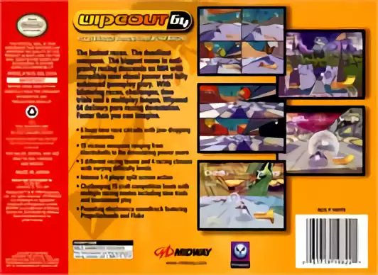 Image n° 2 - boxback : Wipeout 64