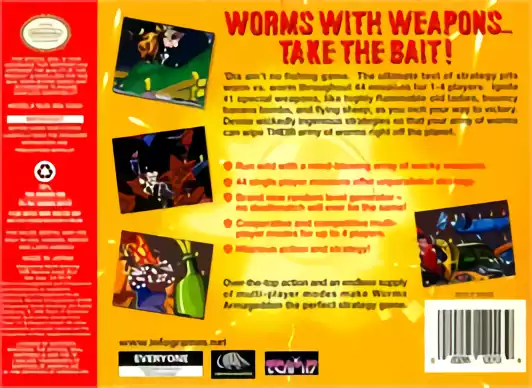 Image n° 2 - boxback : Worms Armageddon