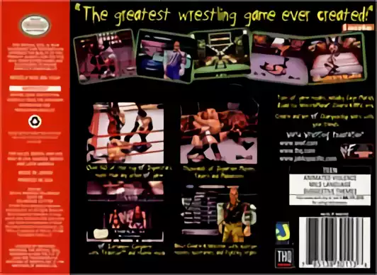 Image n° 2 - boxback : WWF WrestleMania 2000
