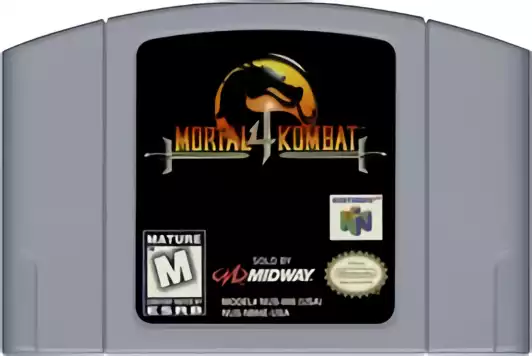 1998 MORTAL KOMBAT 4 Nintendo N64 PSP Video Game = Promo 2pg Print AD/Poster