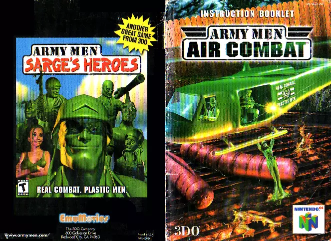 manual for Army Men - Air Combat