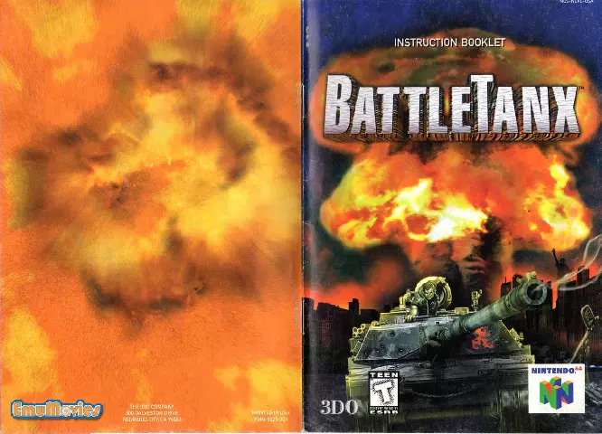 manual for BattleTanx - Global Assault