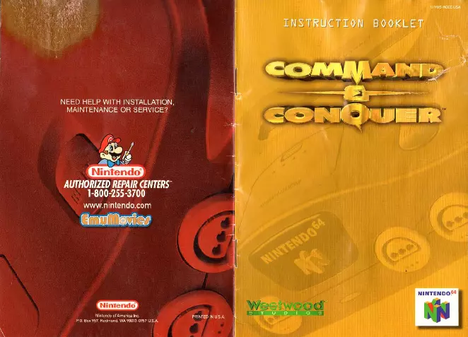 manual for Command & Conquer