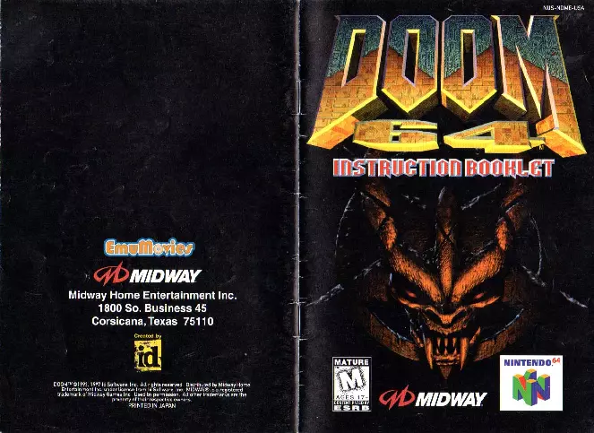 manual for Doom 64